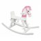 Teamson TD-0003A Kids Safari Weiß Schaukelpferd mit rosa Pad - 4